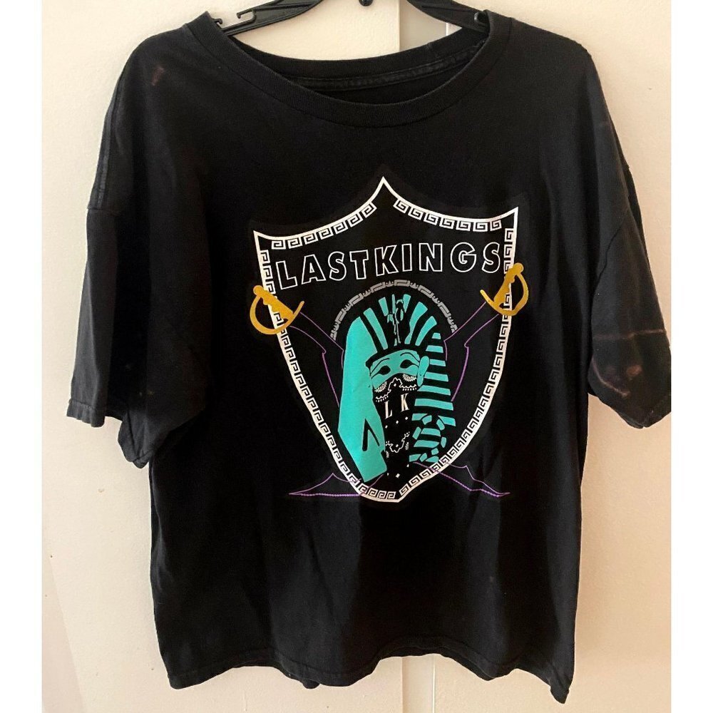 Last KIngs Pharo Black T-Shirt, Men's Extra Large